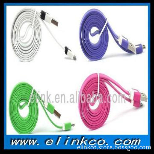 Colorful Mini New Arrival Flat Micro USB Cable for Smart Phones